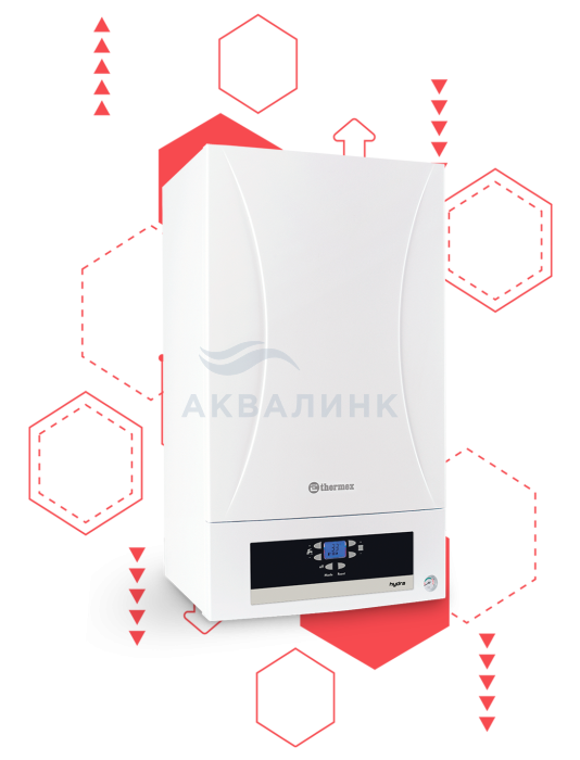 Котел THERMEX газовый HYDRA HM 30 кВт 2-х конт. ТУРБО