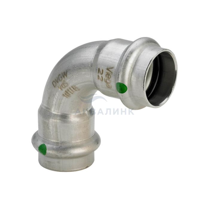 Угол пресс 90° Viega Sanpress inox 
