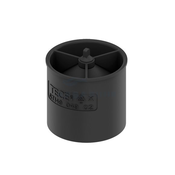 Погружной стакан Tecе Drainline с мембраной, h=45мм, для сифона (заниженный)
