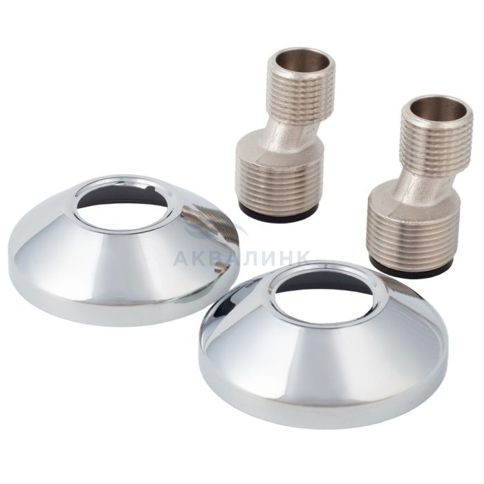 Отражатель IDDIS с эксцентриком, круглый, хром, 982R26C0SM (компл.2шт.)