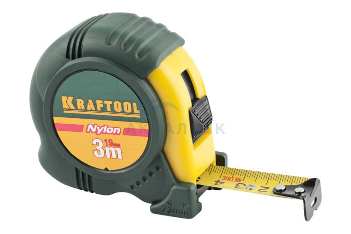Рулетка KRAFTOOL 3м х 19мм 