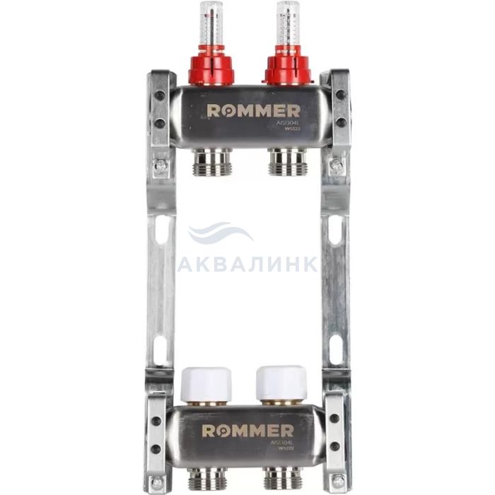 Группа коллекторная ROMMER с расходомерами RMS 1200