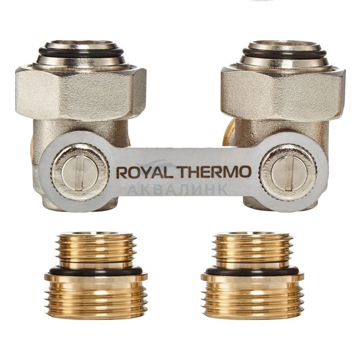 Узел нижнего подключения ROYAL THERMO угловой 1/2"х3/4"EK НС-1281633