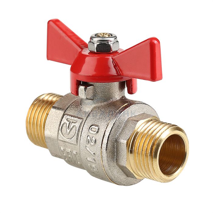 Кран шаровой Valtec base бабочка нр, 1/2"  VT.219.N.04