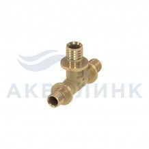 Тройник ТECEflex редукционный, латунь