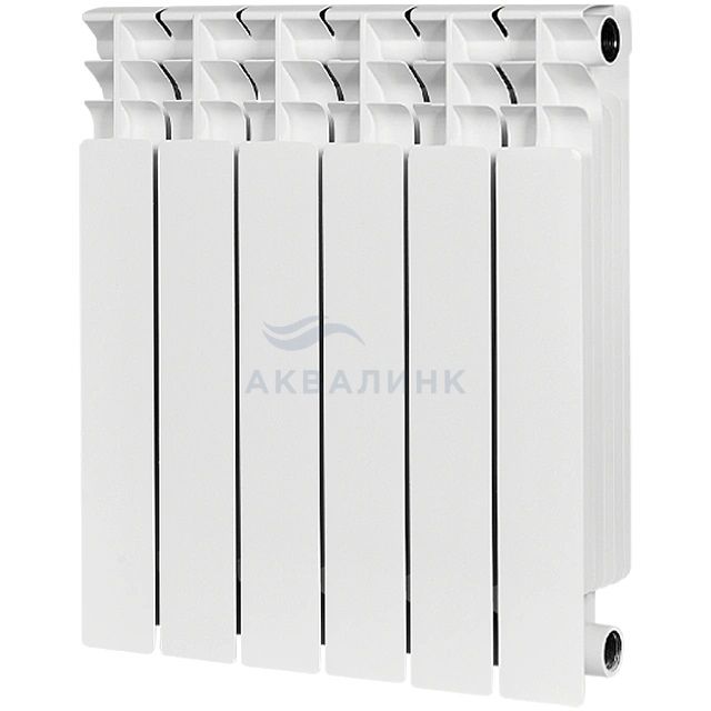 Радиатор биметаллический STOUT TITAN VENTIL 500 RAL 9016