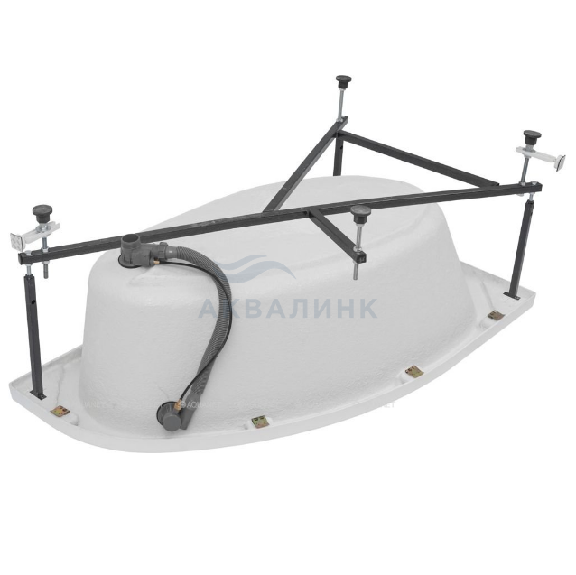 Каркас сварной для ванны Aquanet 140х80 MIA L/R (246497)