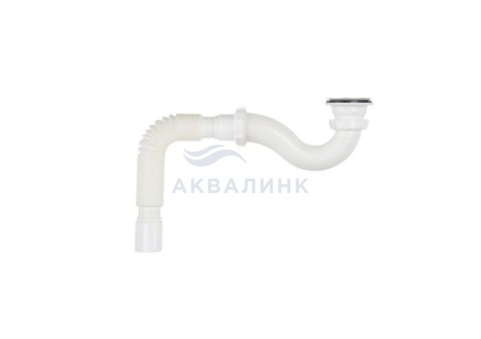 Сифон Aquant V145-45-MR для душевого поддона 1-1/2х40 с гофрой 40/40х50