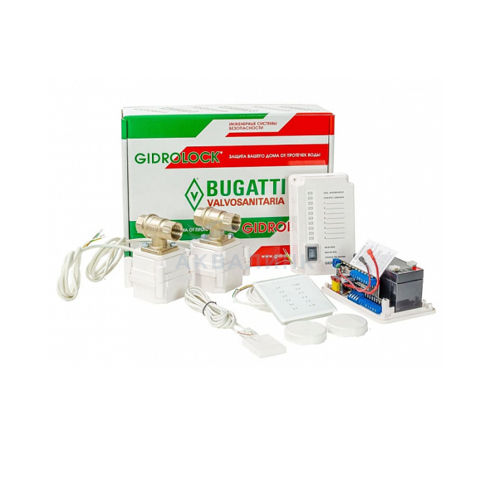 Комплект Gidrolock Premium RADIO Bugatti 3/4" 31101022