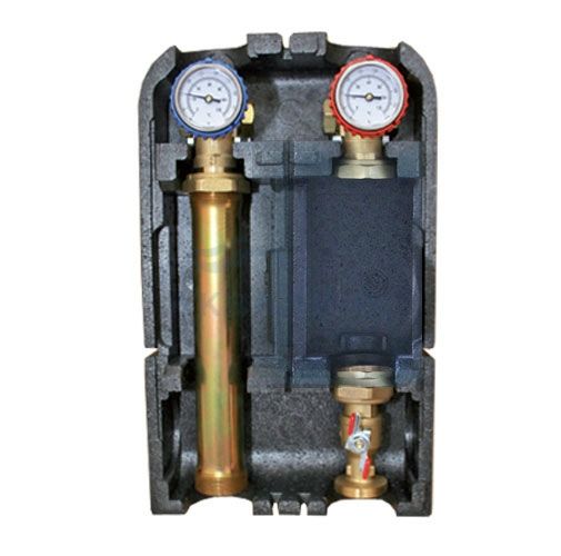 Группа насосная STOUT с прямым контуром без насоса в теплоизоляции DN 25  SDG-0001
