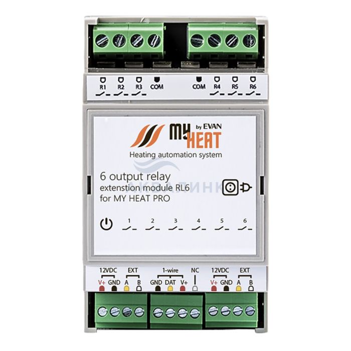 Блок расширения релейный MY HEAT RL6 6291