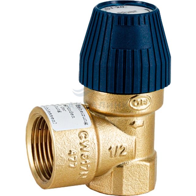 Клапан предохранительный Stout для систем водоснабжения 8 бар 1/2"x3/4" SVS-0030-008015   