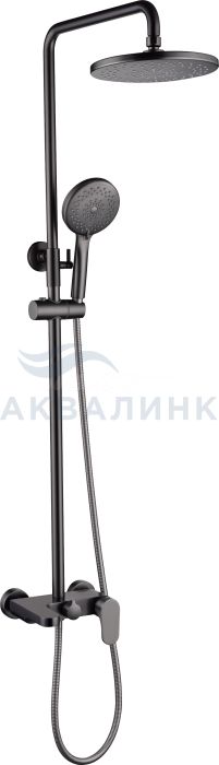 Система душевая BOHEME Spectre 458-GM gunmetal