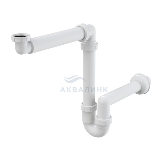 Сифон AlcaPlast А434 1-1/4х40 мм экономящий пространство