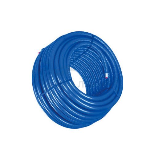 Труба USYSTEMS Radi Pipe PN10 16x2,2мм в теплоизоляции 6мм синей (в бухте 100м)