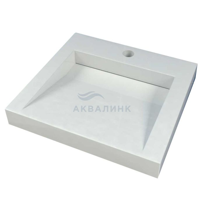 Раковина над стиральной машиной 60х60 Эллиса (Блюз) с сифоном