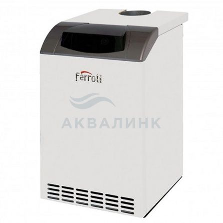 Котел газовый Ferroli PEGASUS D 32 с чугунным теплообменником, напольный, 1 конт., откр.