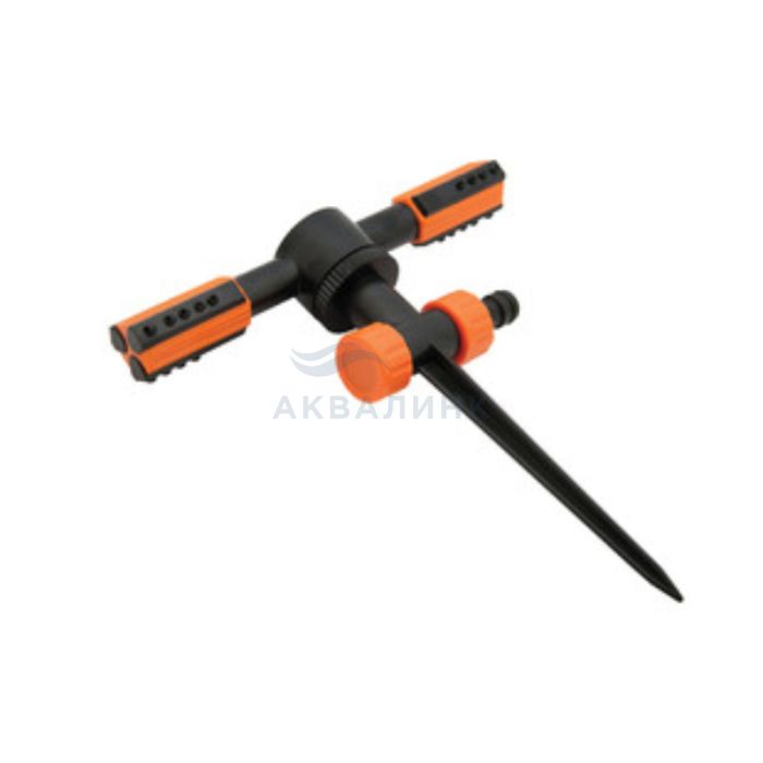 Ороситель AQUAPULSE 2-х рожковый DUO на пластиковой ножке AP 3007