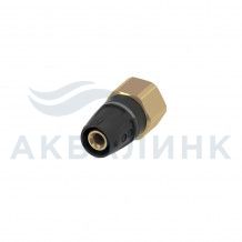Соединение Tecеlogo с накидной гайкой латунь