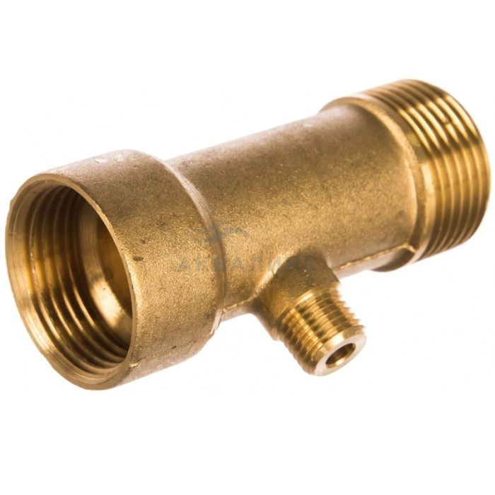 Штуцер Unipump 1"x1"x1/4" трехвыводной  17191