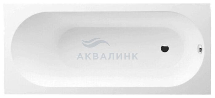 Ванна квариловая Villeroy & Boch Oberon 180x80 UBQ180OBE2V-01 с ножками
