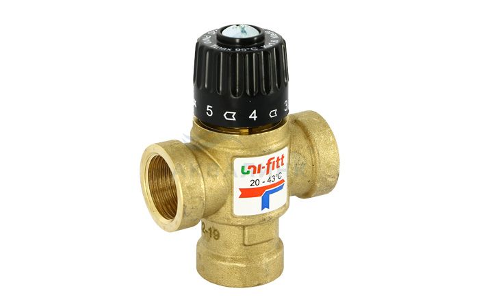 Клапан термосмесительный Uni-Fitt Н 1" 35-60'С, 351G3140