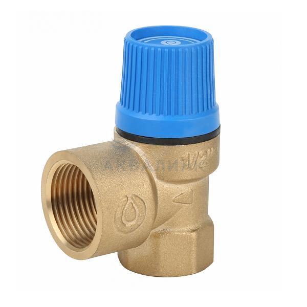 Клапан предохранительный GAPPO ВР-ВР 6 бар 1/2"x3/4" (G1456.1)