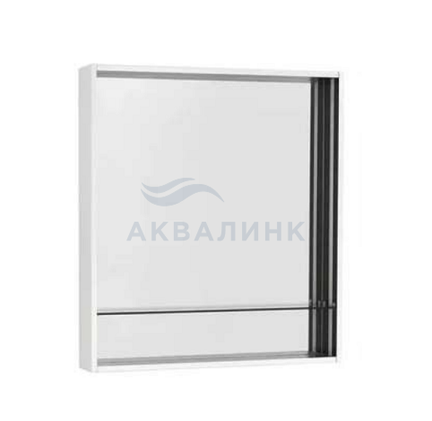 Шкаф зеркальный Акватон Ривьера 60 белый