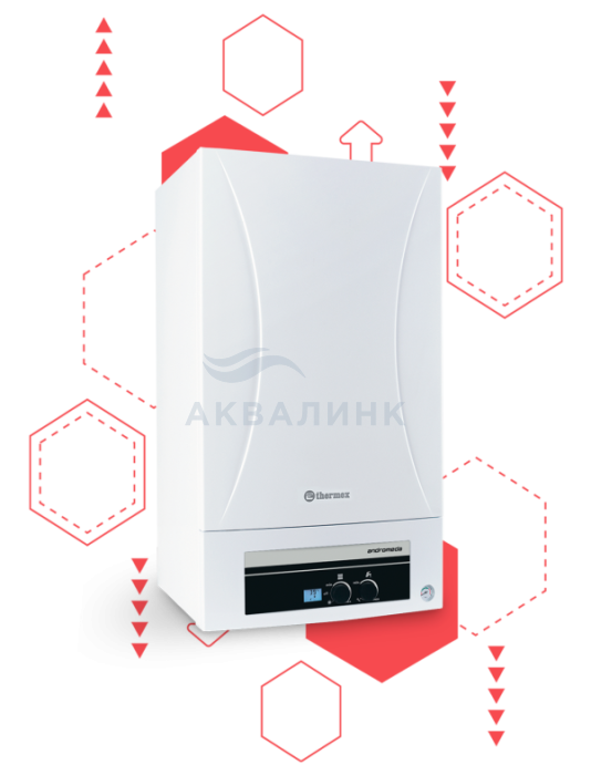 Котел THERMEX газовый АNDROMEDA HM 30 кВт 2-х конт. ТУРБО