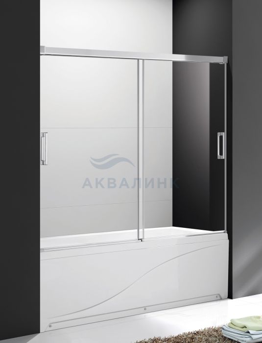 Шторка на ванну CEZARES TANDEM-SOFT-VF-2-180/145-C-Cr-IV