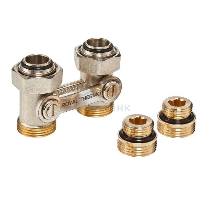 Узел нижнего подключения ROYAL THERMO прямой 1/2"х3/4"EK НС-1281631