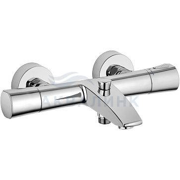 Смеситель для ванны и душа KLUDI ZENTA DN 15 351010538 с термостатом, хром