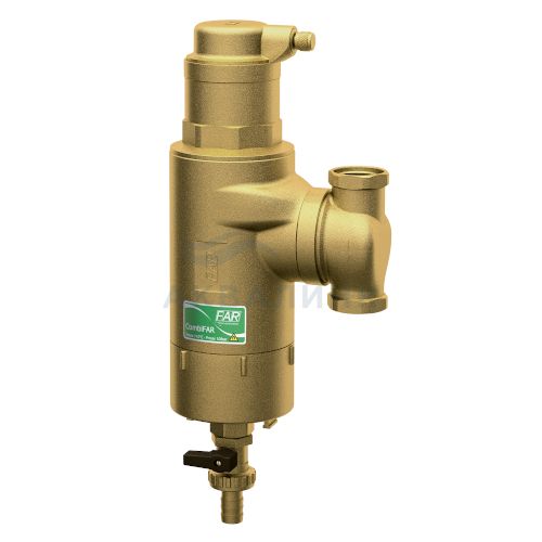 Деаэратор и грязуловитель Far COMBIFAR, с магнит., повор.соед. 3/4"(ВР) FA 2231 34