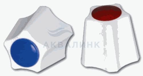 Маховик белый №2 артикул 1216 квадрат 7мм