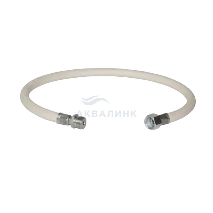 Подводка газ в/н 1/2" "ELKA" резина белая
