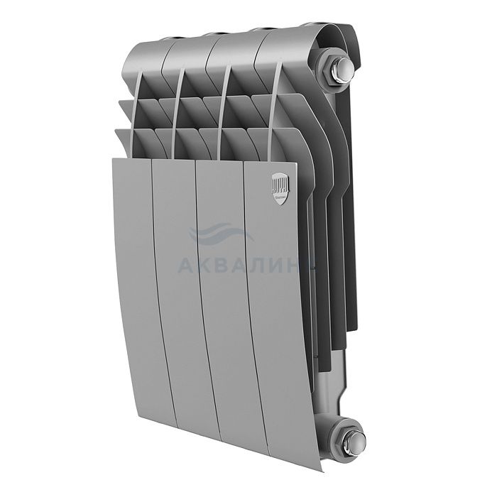 Радиатор Royal Thermo BiLiner 350 Silver Satin