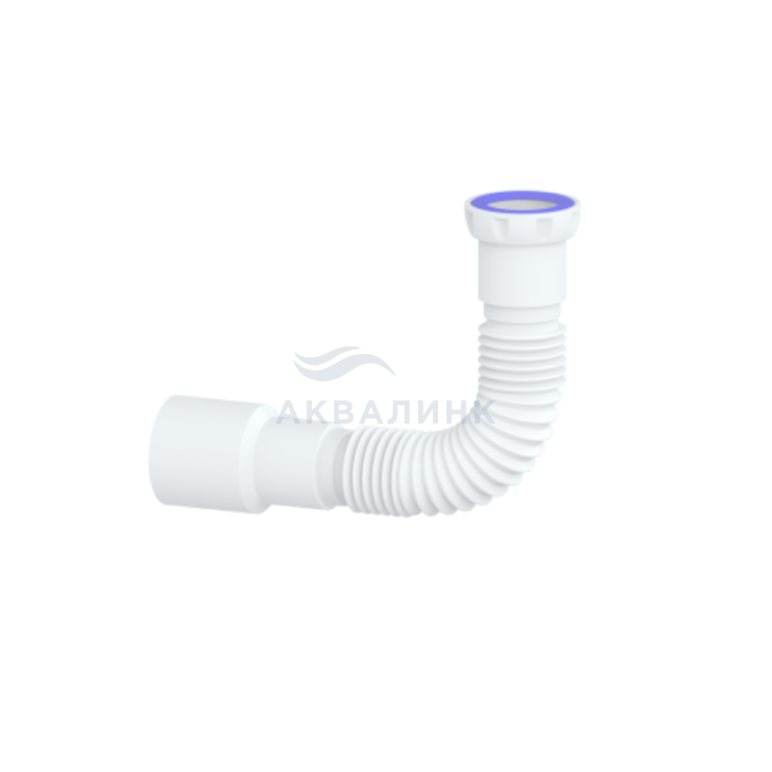 Гофра Unicorn D45  с гайкой 40*40/50 1-1/2*40  400мм 