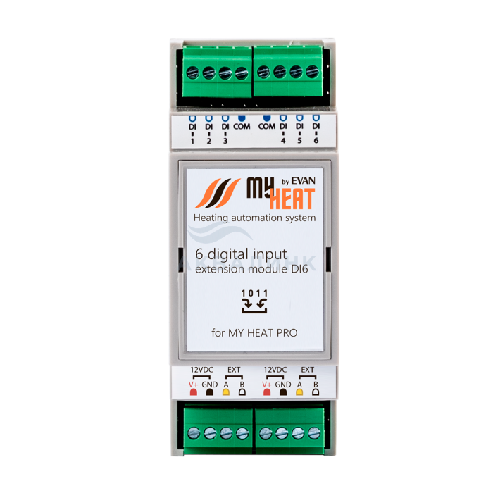 Блок расширения дискретный MY HEAT DI6 6298