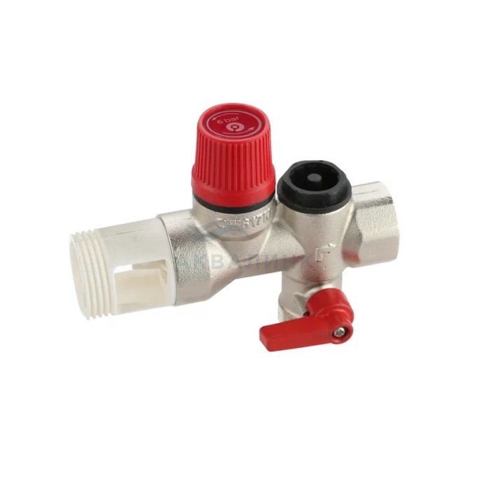 Группа безопасности ROMMER для бойлера 6 бар 1/2" RVS-0007-007015
