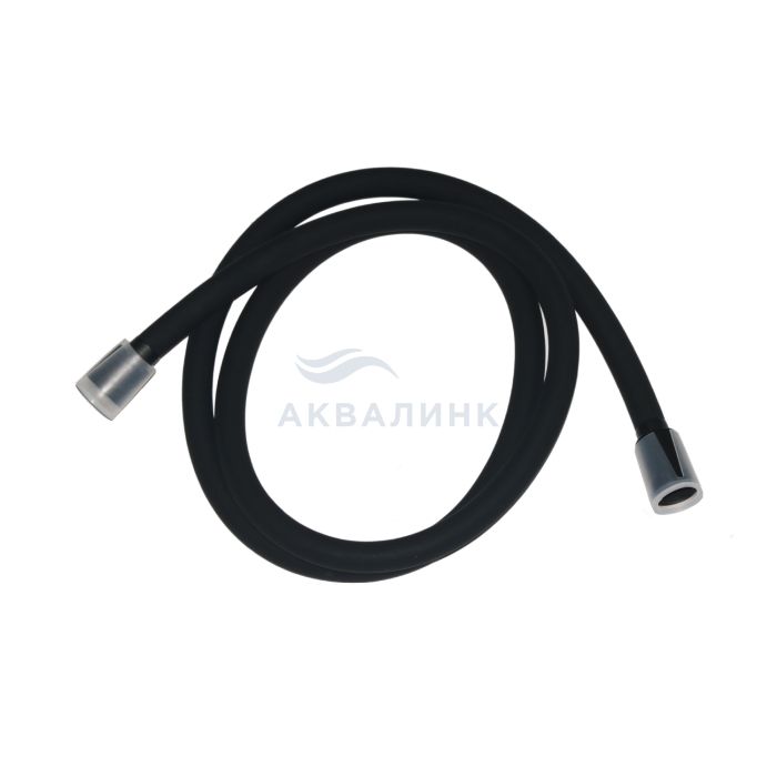 Шланг для душа IDDIS силиконовый, 150см, черный OPH15BLi19