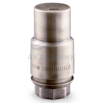 Термоголовка жидкостная ROYAL THERMO Design PRO М30х1,5 матовый никель