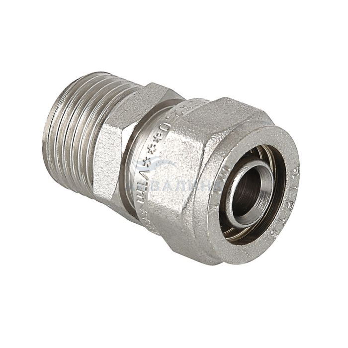 Соединение Valtec обжим с переходом на нар. р. 26х3/4"
