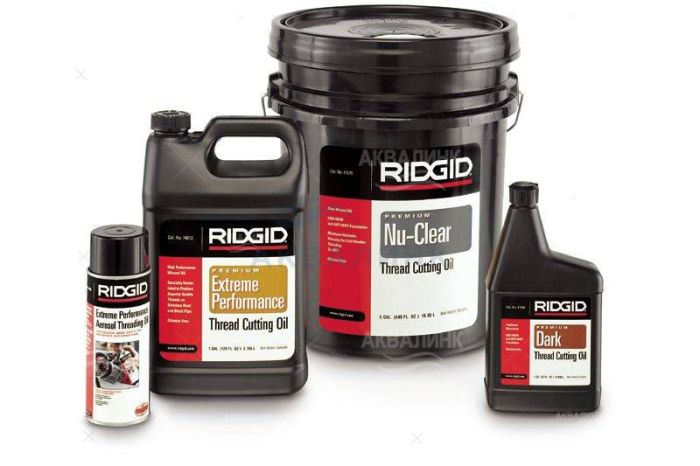 Масло для нарезания резьбы 0,6л Ridgid 15681
