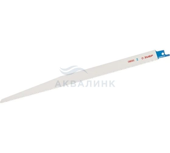 Полотно для сабельной пилы ЗУБР "ЭКСПЕРТ" S1222VF универсальное, Bi-Met, перем.шаг зуб, трубы до 6", 280/1,8-2,5мм