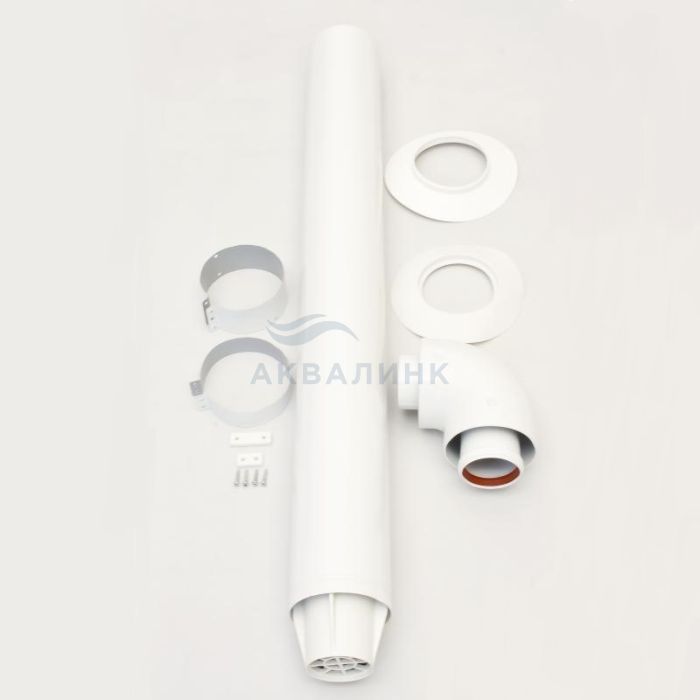 Комплект коаксиальный Ariston d60/100-1000мм горизонтальный