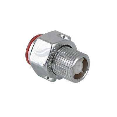 Полусгон с накидной гайкой и обратным клапаном 1/2" для счетчика Valtec VTr.612.N.0004