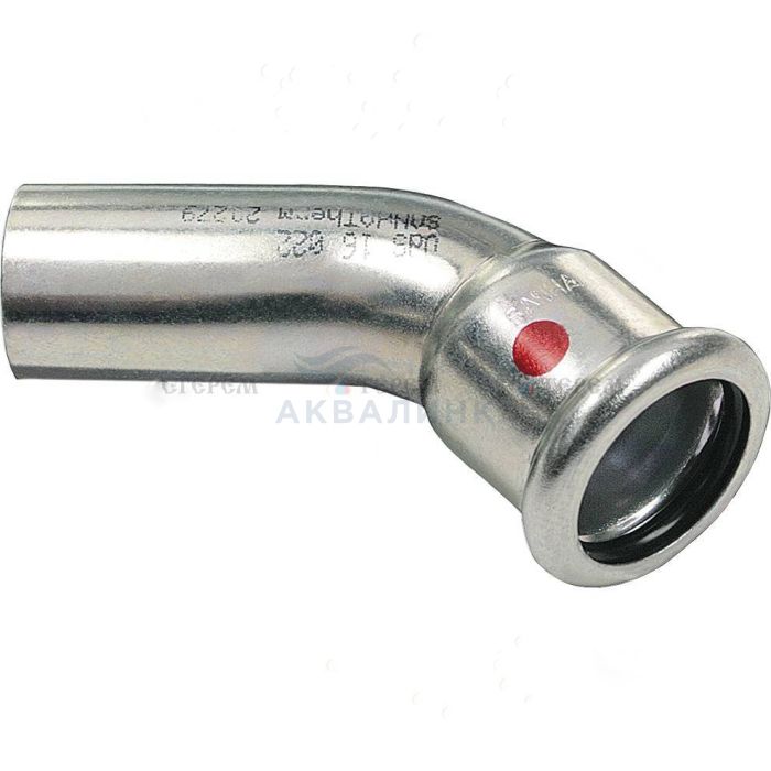 Отвод Sanha 24040  45° SANHA-Therm  ВПр-НПр, 28, 12404028 