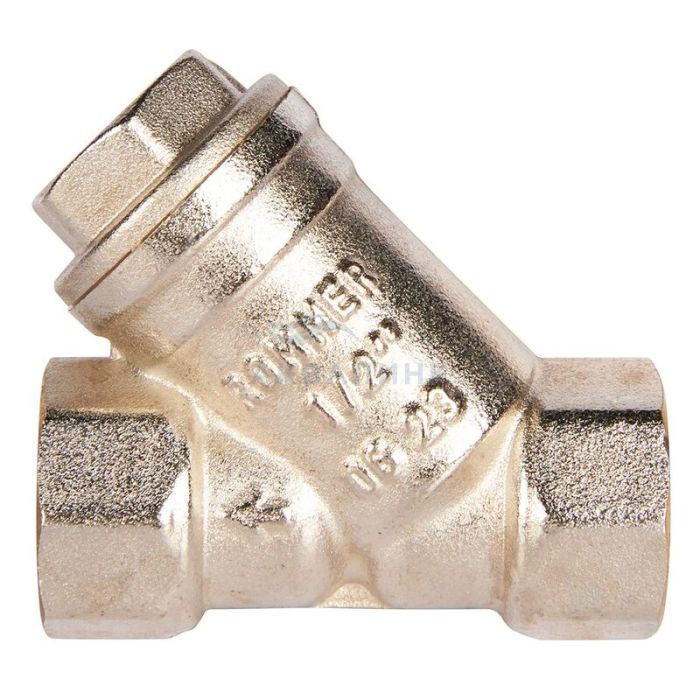 Фильтр косой Rommer 500 мкм,  1/2"