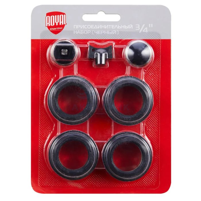 Набор монтажный для радиатора  Royal Thermo black