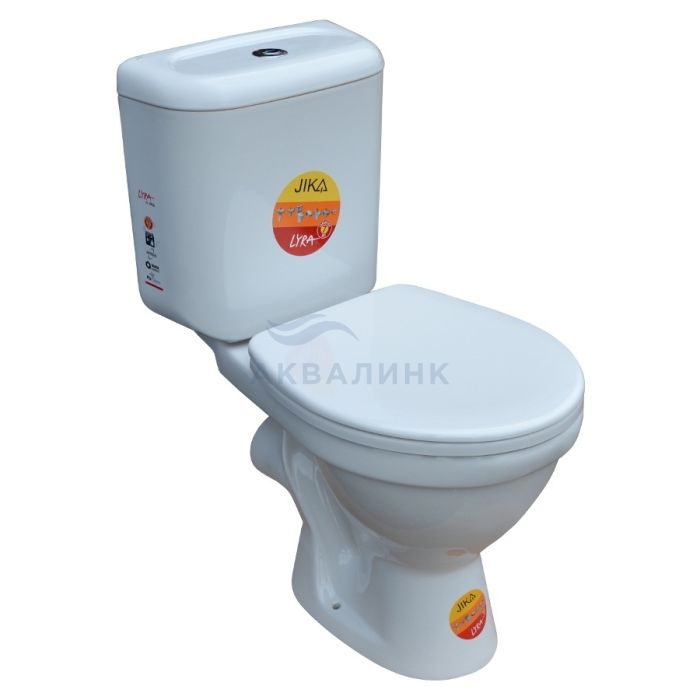 Унитаз-компакт JIKA Lyra 2423.6 без сиденья, горизонтальный выпуск